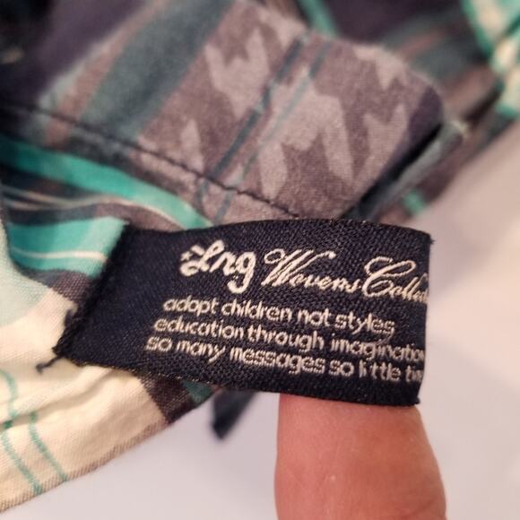 LNH Women's Collection Cotton Long Sleeve Button Shirt Size XL - Picture 10 of 10